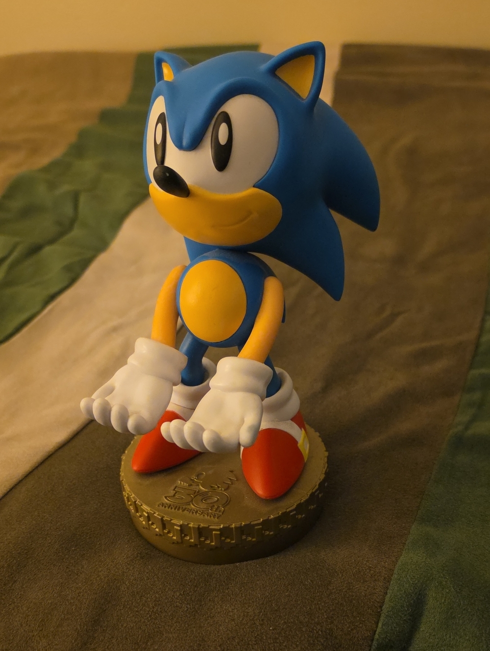 Sonic the Hedgehog Figure - Collectible Gaming Figurine- Controller Holder